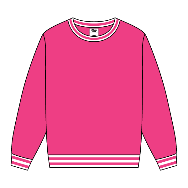 Retro Crewneck Cozy Fleece