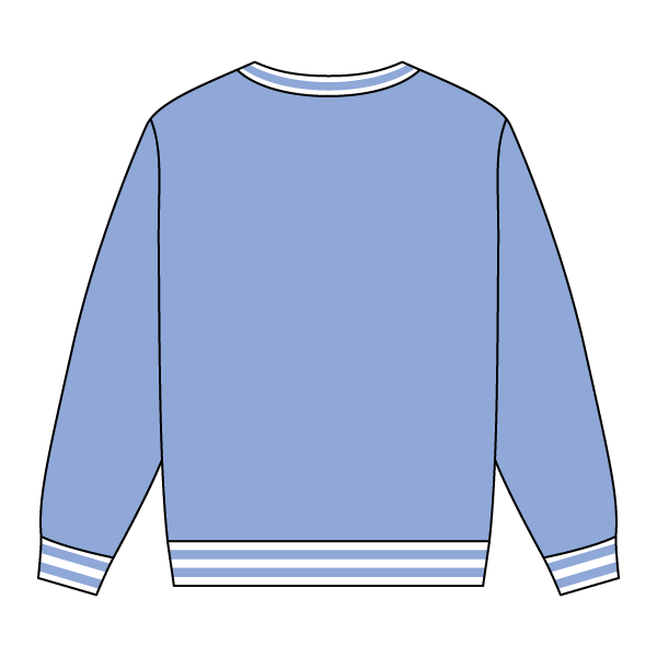 Retro Crewneck Cozy Fleece