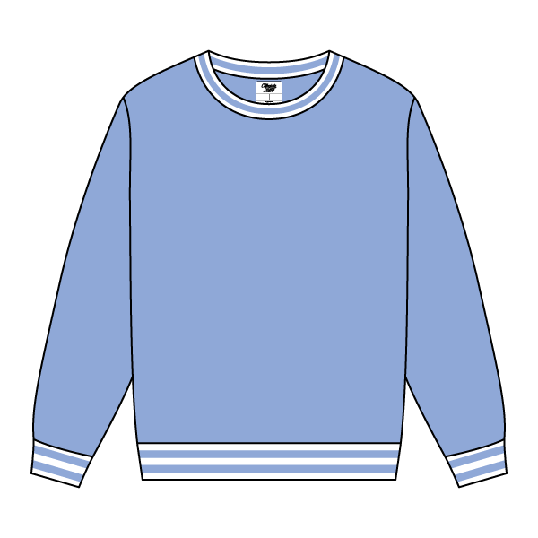 Retro Crewneck Cozy Fleece