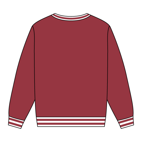 Retro Crewneck Cozy Fleece