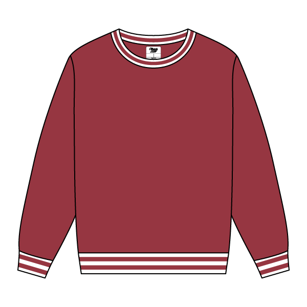 Retro Crewneck Cozy Fleece