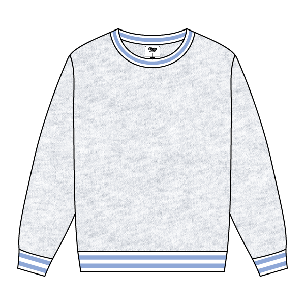 Retro Crewneck Cozy Fleece