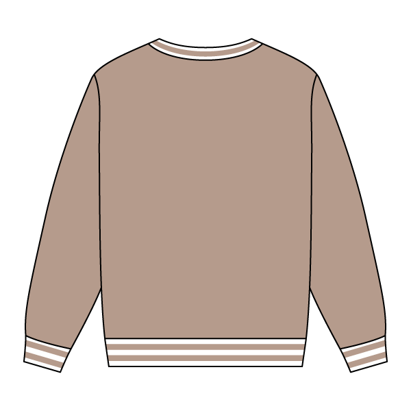 Retro Crewneck Cozy Fleece