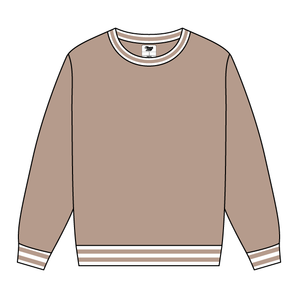 Retro Crewneck Cozy Fleece
