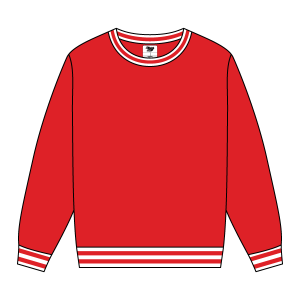 Retro Crewneck Cozy Fleece