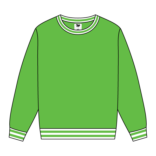 Retro Crewneck Cozy Fleece