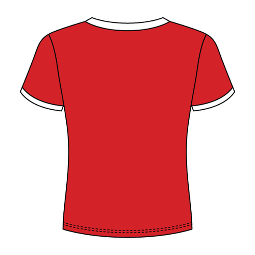 Ringer Long Crop Baby Tee