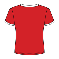 Ringer Long Crop Baby Tee - The Collegiate Lineup