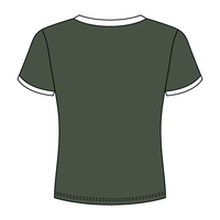 Ringer Long Crop Baby Tee - The Collegiate Lineup