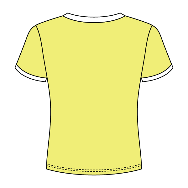 Ringer Long Crop Baby Tee - The Collegiate Lineup