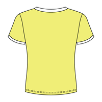 Ringer Long Crop Baby Tee - The Collegiate Lineup