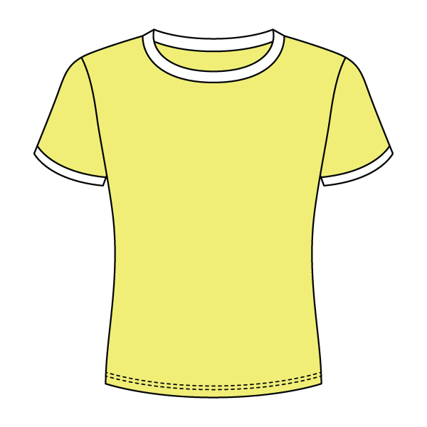Ringer Long Crop Baby Tee - The Collegiate Lineup