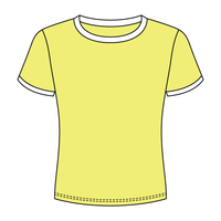 Ringer Long Crop Baby Tee - The Collegiate Lineup