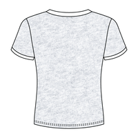 Ringer Long Crop Baby Tee - The Collegiate Lineup