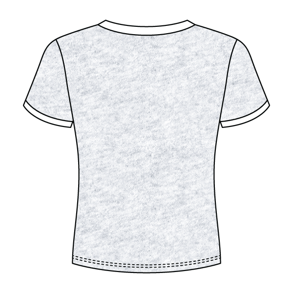 Ringer Long Crop Baby Tee - The Collegiate Lineup