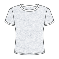 Ringer Long Crop Baby Tee - The Collegiate Lineup
