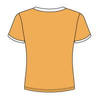 Ringer Long Crop Baby Tee - The Collegiate Lineup