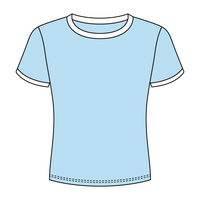 Ringer Long Crop Baby Tee - The Collegiate Lineup