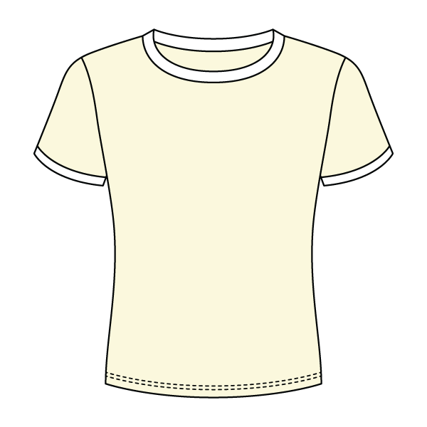 Ringer Long Crop Baby Tee - The Collegiate Lineup