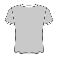 Ringer Long Crop Baby Tee - The Collegiate Lineup