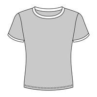Ringer Long Crop Baby Tee - The Collegiate Lineup