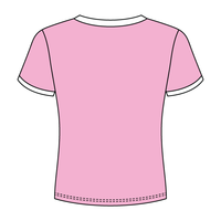 Ringer Long Crop Baby Tee - The Collegiate Lineup