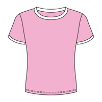 Ringer Long Crop Baby Tee - The Collegiate Lineup