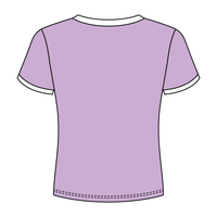 Ringer Long Crop Baby Tee - The Collegiate Lineup