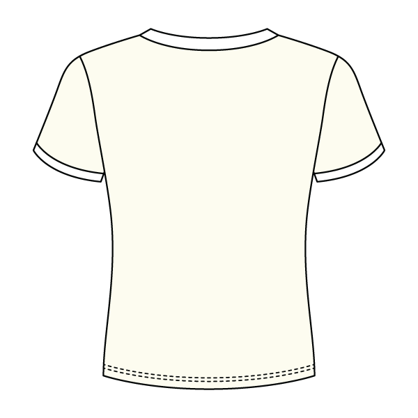 Ringer Long Crop Baby Tee - The Collegiate Lineup
