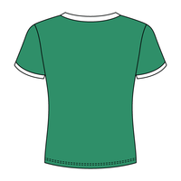 Ringer Long Crop Baby Tee - The Collegiate Lineup