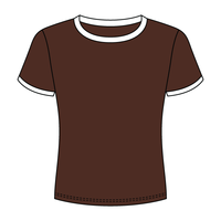 Ringer Long Crop Baby Tee - The Collegiate Lineup