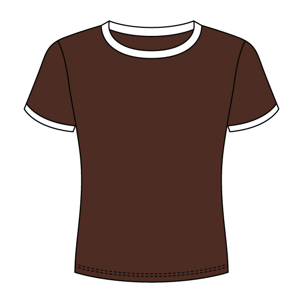 Ringer Long Crop Baby Tee - The Collegiate Lineup