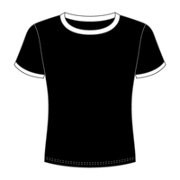 Ringer Long Crop Baby Tee - The Collegiate Lineup