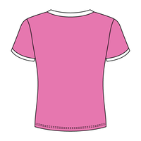 Ringer Long Crop Baby Tee - The Collegiate Lineup