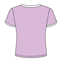 Ringer Long Crop Baby Tee - The Collegiate Lineup
