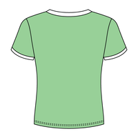 Ringer Long Crop Baby Tee - The Collegiate Lineup