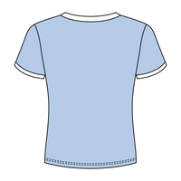 Ringer Long Crop Baby Tee - The Collegiate Lineup