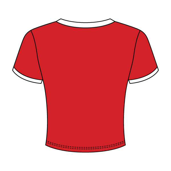 Ribbed Ringer Baby Tee - The Collegiate Lineup