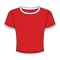 Ribbed Ringer Baby Tee - The Collegiate Lineup