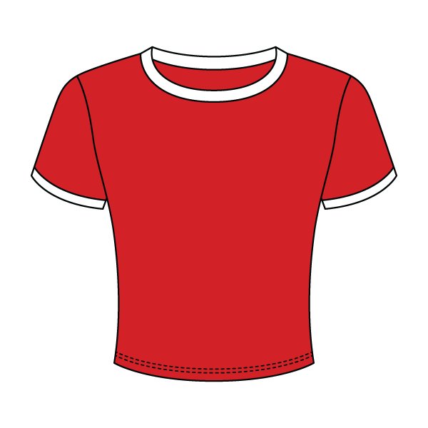 Ribbed Ringer Baby Tee - The Collegiate Lineup