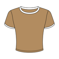 Ribbed Ringer Baby Tee - The Collegiate Lineup