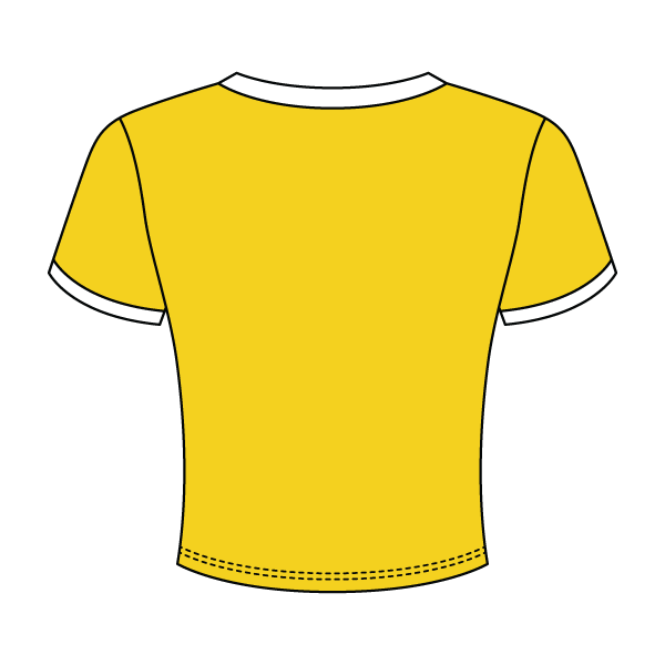 Ribbed Ringer Baby Tee - The Collegiate Lineup