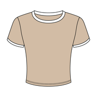 Ribbed Ringer Baby Tee - The Collegiate Lineup