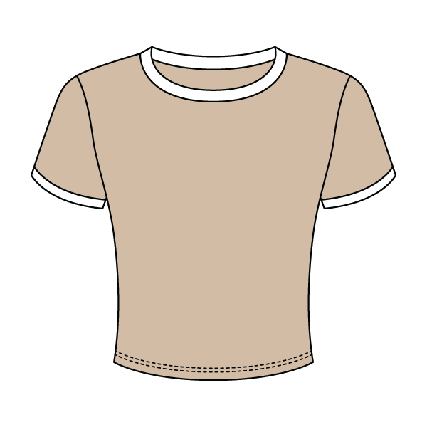 Ribbed Ringer Baby Tee - The Collegiate Lineup
