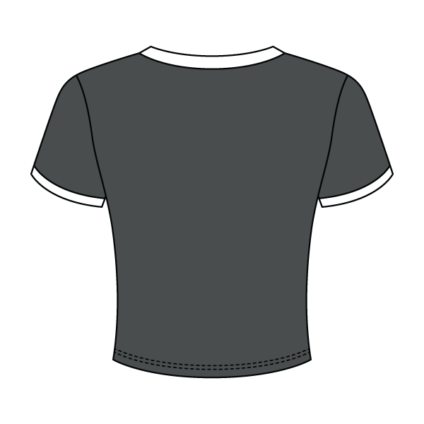 Ribbed Ringer Baby Tee - The Collegiate Lineup