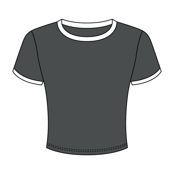 Ribbed Ringer Baby Tee - The Collegiate Lineup