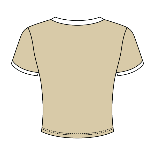 Ribbed Ringer Baby Tee - The Collegiate Lineup