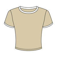 Ribbed Ringer Baby Tee - The Collegiate Lineup