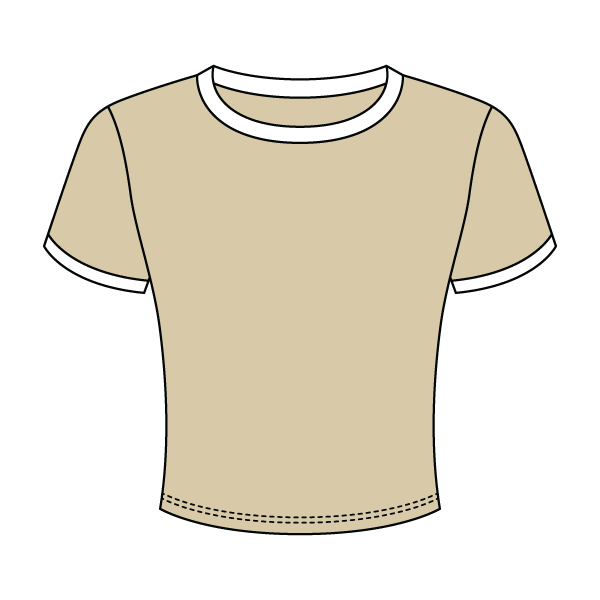 Ribbed Ringer Baby Tee - The Collegiate Lineup