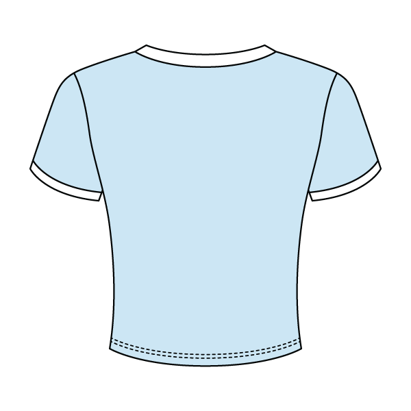 Ribbed Ringer Baby Tee - The Collegiate Lineup